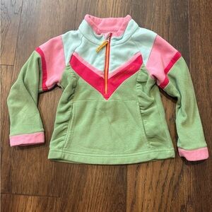 Colorful Fleece long underwear pullover